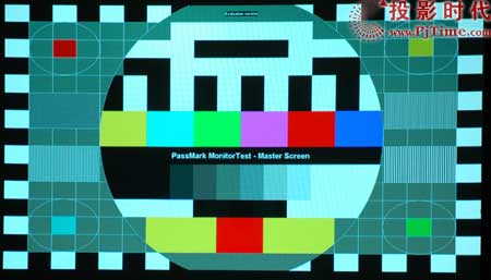 點擊放大,奧圖碼(OPTOMA)HD72投影機的色彩還原