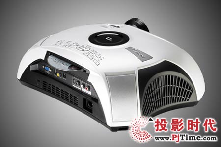 奧圖碼DVD投影機U2 右背面圖