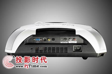 奧圖碼DVD投影機U2 背面圖