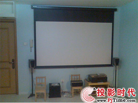 網友經濟適用型家庭影院