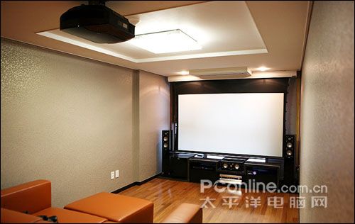 40平方索尼SXRD投影機配意力7.1聲道藍光影院