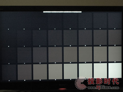 海信TLM47V88GP藍(lán)媒液晶電視灰階效果測試
