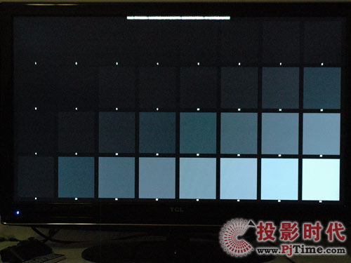 TCL自然藍光電視顯示性能測試