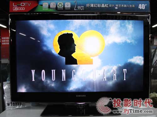 三星UA40B6000VF液晶電視:外觀賞析