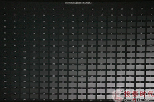 720P玩轉3D 明基W600+投影機評測_明基W600+ 色彩測試