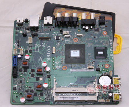 高清4C電腦播放器試用 微PC元件 機器內部元件介紹