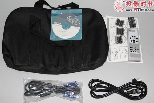 軍工品質 造就非凡中光學T605商務投影首測_附件接口細節