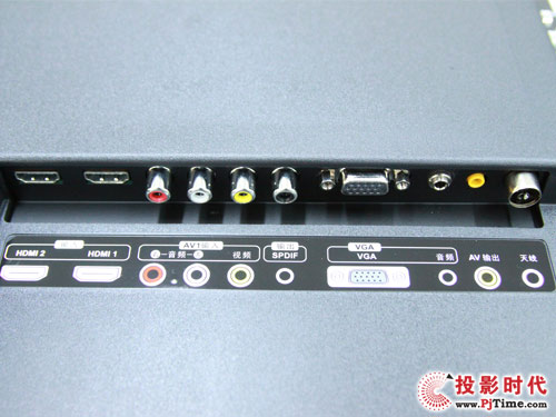 康佳旗艦LED47IS988PD智能3D電視_附件及接口介紹