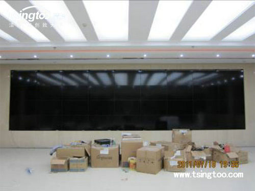 清投視訊4 x9 LCD液晶拼接長沙電力系統應用方案
