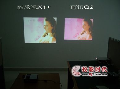 LED微型投影機最熱門PK 酷樂視X1+對決麗訊Q2