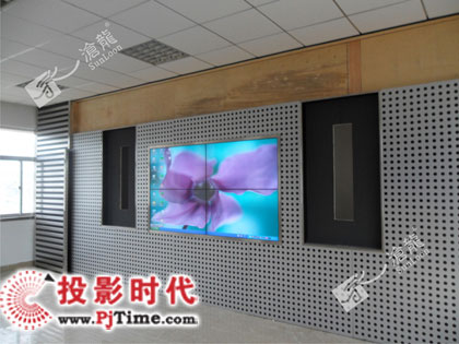 滄龍液晶拼接墻應用于湖北襄陽水利局