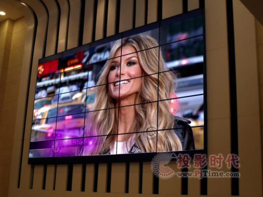 液晶拼接屏的創新力作：電動前維護拼接顯示單元