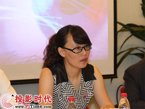 巴可大中華區(qū)市場部總監(jiān)蕭楠女士
