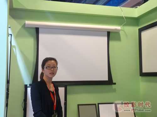 華視銀幕驚艷亮相InfoComm 2013