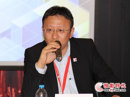 巴可專業顯示系統大中華區銷售總監聶偉剛
