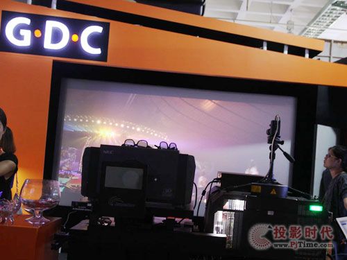 環球數碼GDC數字影院整體解決方案閃亮北京BIRTV2013展