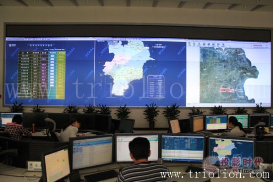 彩訊科技DLP拼接系統(tǒng)投入山東東營供電公司調(diào)度大廳使用