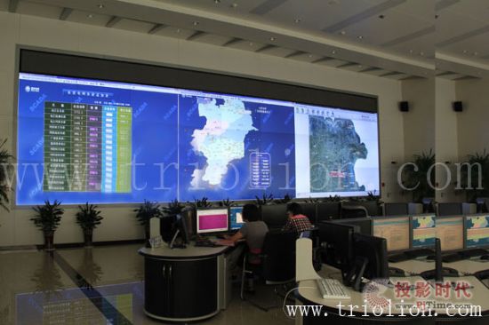 彩訊科技DLP拼接系統(tǒng)投入山東東營供電公司調(diào)度大廳使用
