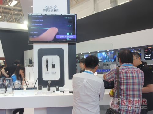 豐富會議產品助陣，舒爾亮相PALM 2014
