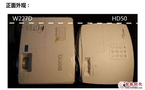 萬元級的較量 明基W227D vs 奧圖碼HD50 新秀PK
