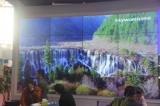 共建智慧城市 泰祥安防液晶拼接屏亮相安防展