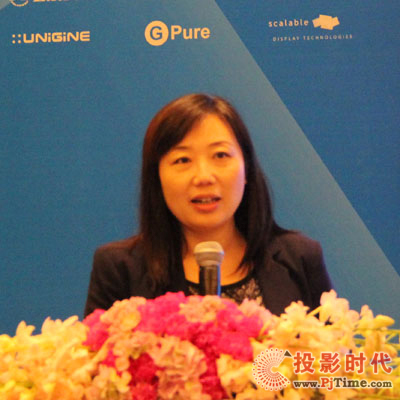 dnp大中華區銷售經理吳濤女士