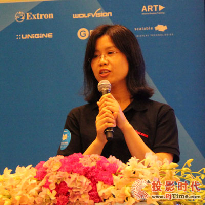 贏康技術部經理沈湘慧女士