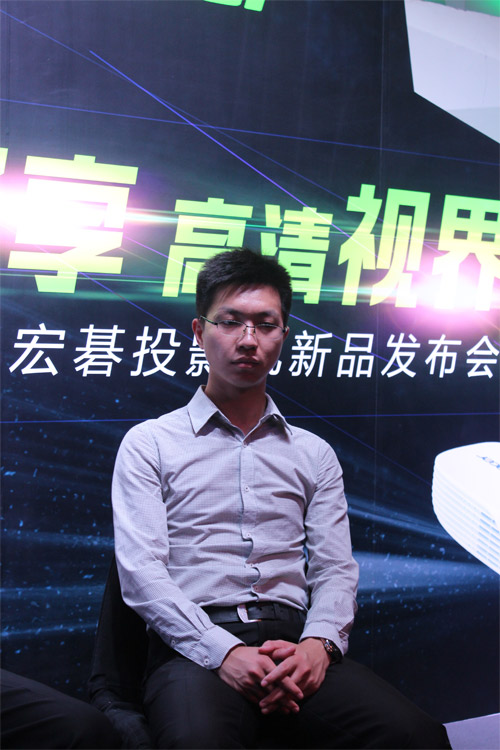 宏碁投影機中國區產品經理 陳星先生