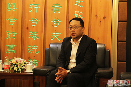 奧圖碼中國區(qū)總經(jīng)理忻維忠先生