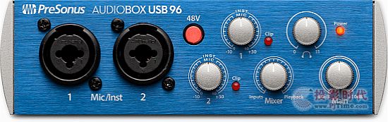 PreSonus 發布全新的 錄音套裝:AudioBox USB 96 及 AudioBox 96 Studio