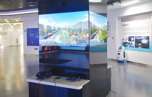 創新展示中心顯示屏應用實景 