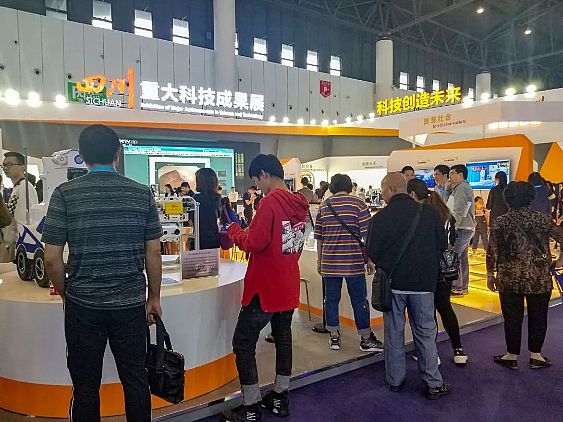 西博會 朗馳欣創亮相兩大展區