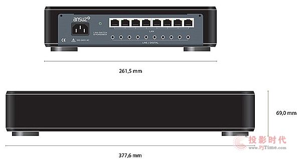 串流播放：Ansuz PowerSwitch X-TC網絡交換器