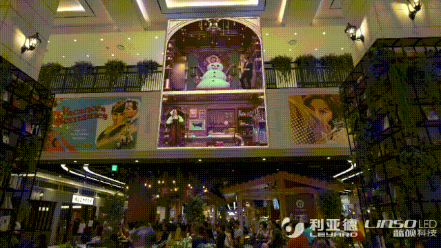 利亞德打造韓國最大電梯媒介塔！互動數字視覺藝術助力數字標牌價值提升