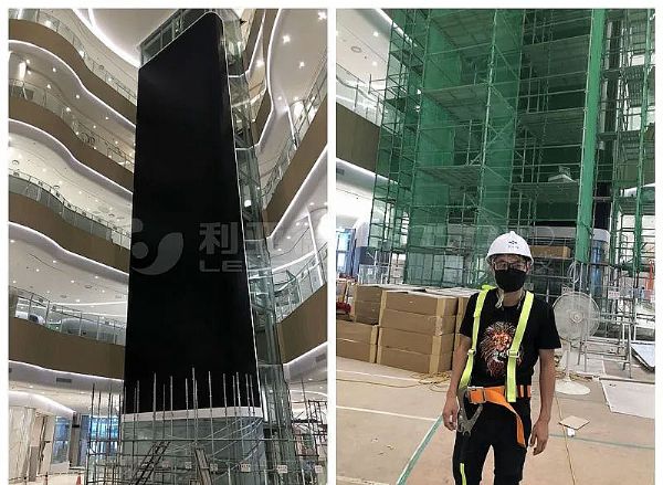 利亞德打造韓國最大電梯媒介塔！互動數字視覺藝術助力數字標牌價值提升