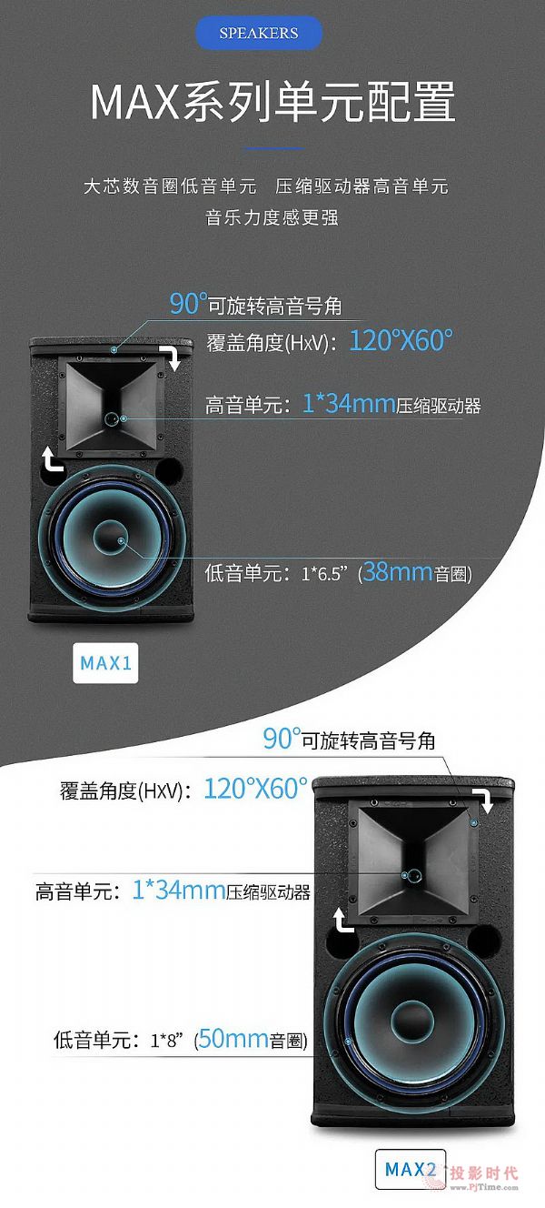 惠威推出全新MAX系列專業音箱