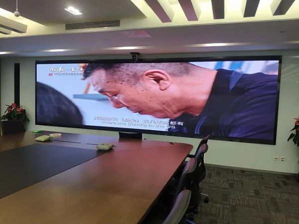 彩易達(dá)麒麟甲系列會(huì)議屏在國壽安�；鸲喙δ軙�(huì)議室顯身手