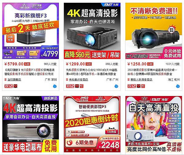 里程碑式的變遷：2020年投影行業趨勢總結