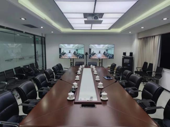 視通科技音視頻綜合一體機助力某市公交集團打造多媒體會議室