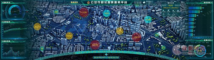 威創(chuàng)推出全新警務(wù)數(shù)字孿生可視化系統(tǒng)