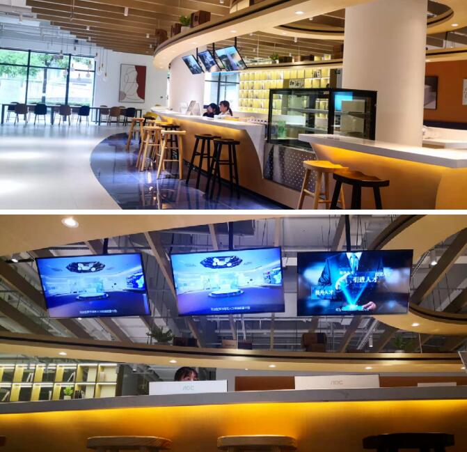 案例丨AOC全屏賦能安歆青年社區·啟航店，打造智慧公寓