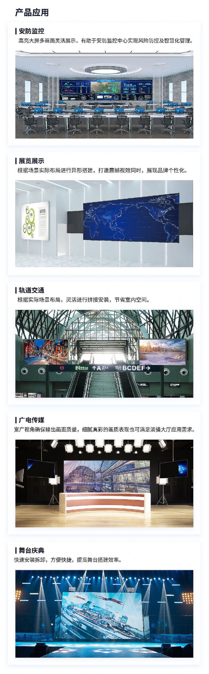 AOC LED顯示屏解決方案丨多元場景應用 賦能智慧商用