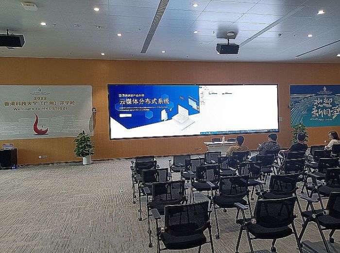 凱新創達：SMC系列超高清混合矩陣助力香港科技大學（廣州）高清數字報告廳建設！