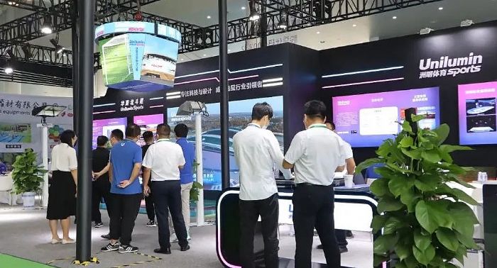 2022山東體博會︱多位省領導蒞臨洲明展位，兩大沉浸式體驗區成吸睛亮點！