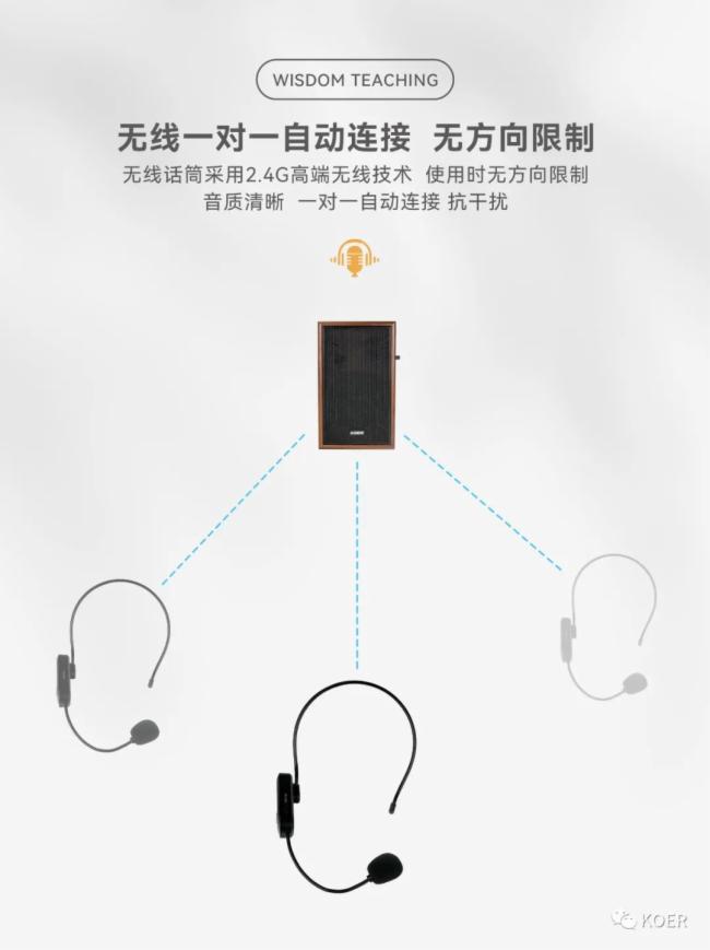 助力智慧教學，KOER打造現代化教室擴聲系統