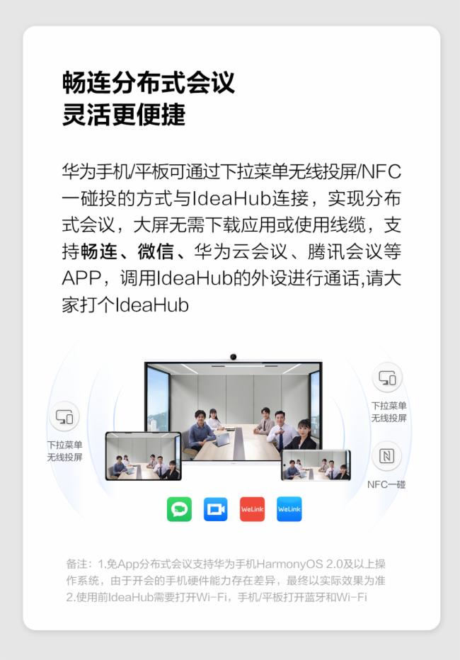 華為HUAWEIIdeaHub2.1.1新版本發布