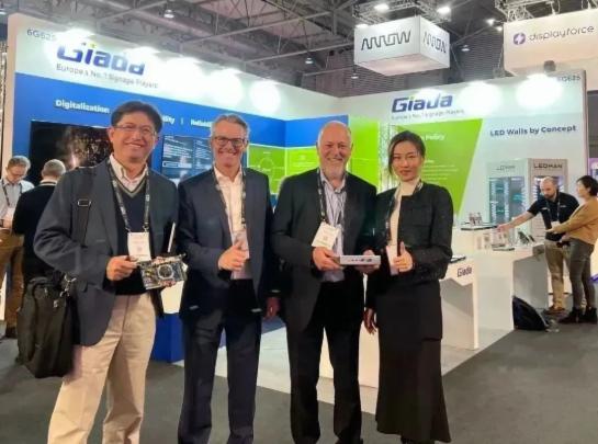 開年首秀|Giada杰和科技驚艷亮相 ISE 2023