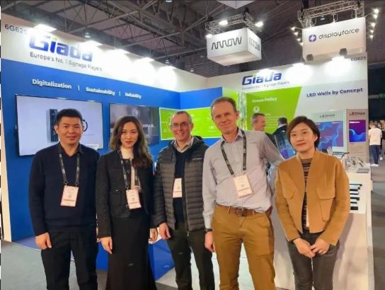 開年首秀|Giada杰和科技驚艷亮相 ISE 2023