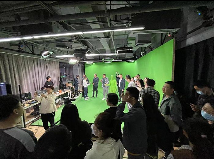 培黎職業(yè)學院領導一行蒞臨瑞立視參觀交流