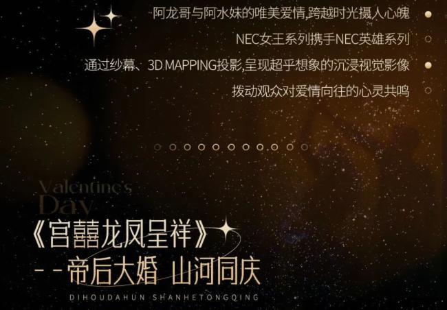 NEC丨光影鐫刻 至愛(ài)不渝